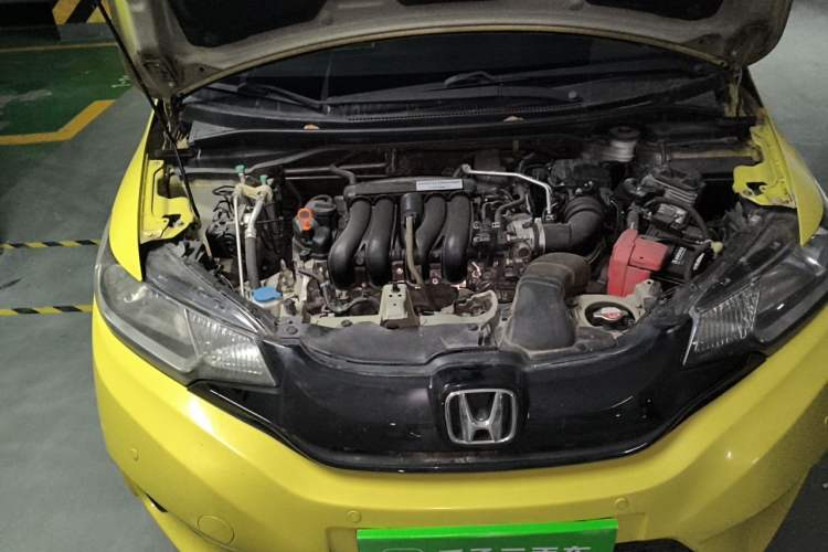 Used Honda Fit 2014 1.5L LX CVT Comfort Model Engine Bay Right