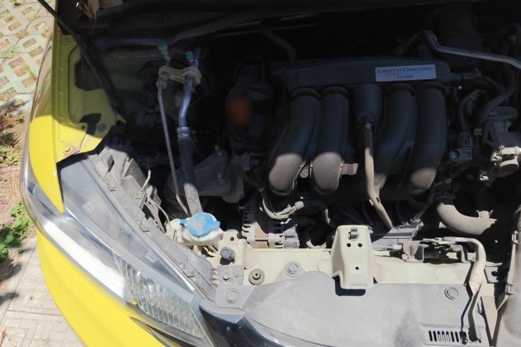 Used Honda Fit 2014 1.5L LX CVT Comfort Model Engine Bay Right