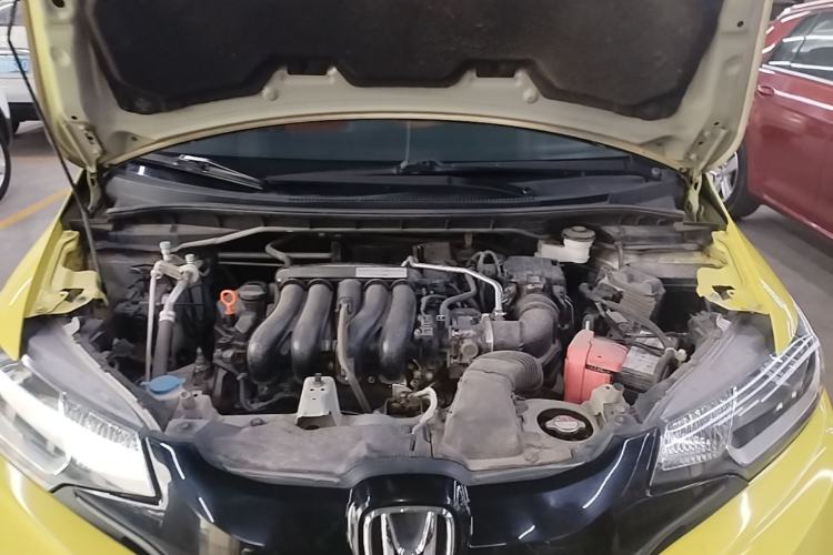 Used Honda Fit 2014 1.5L LX CVT Comfort Model Engine Bay