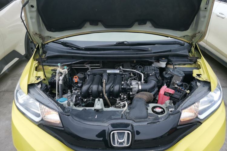 Used Honda Fit 2014 1.5L LX CVT Comfort Model Engine Bay