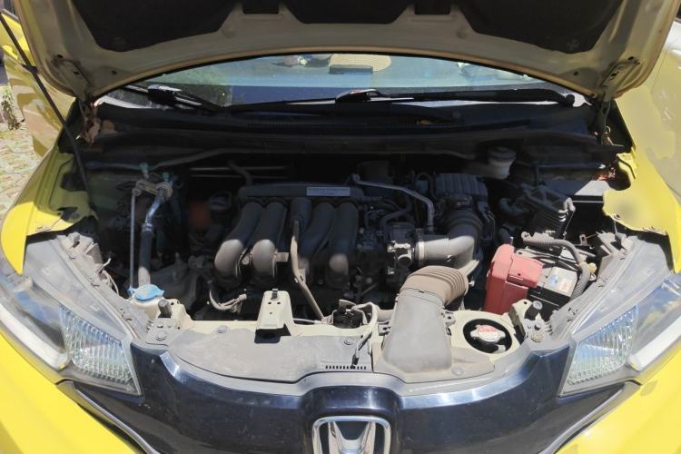 Used Honda Fit 2014 1.5L LX CVT Comfort Model Engine Bay
