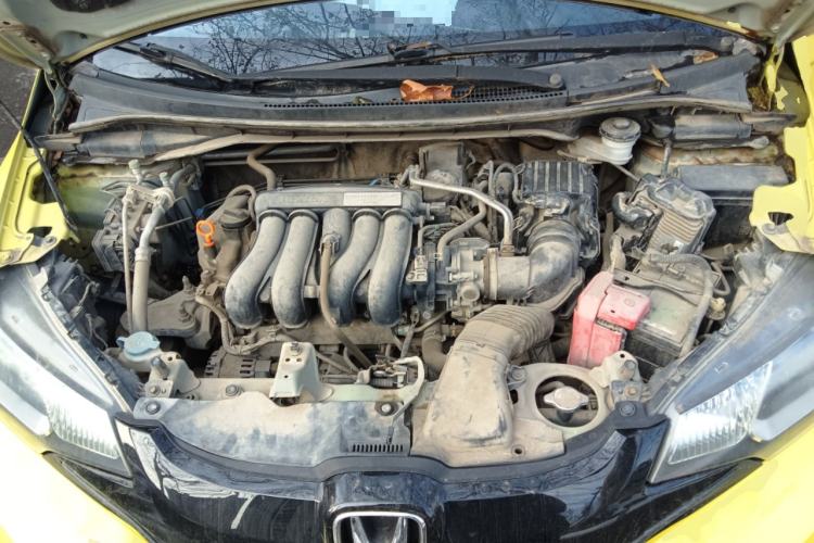 Used Honda Fit 2014 1.5L LX CVT Comfort Model Engine Bay