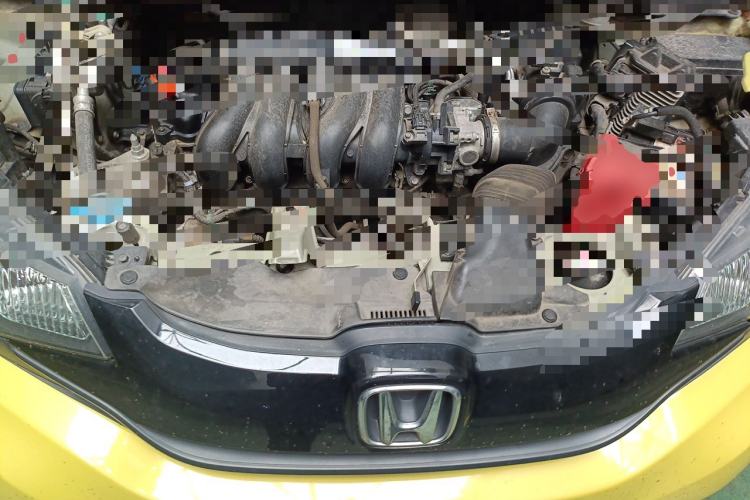 Used Honda Fit 2014 1.5L LX CVT Comfort Model Engine Bay