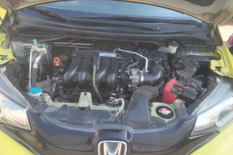 Used Honda Fit 2014 1.5L LX CVT Comfort Model Engine Bay