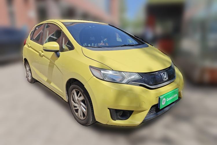 Used Honda Fit 2014 1.5L EXLI CVT Leading Model Front Right 45 Deg