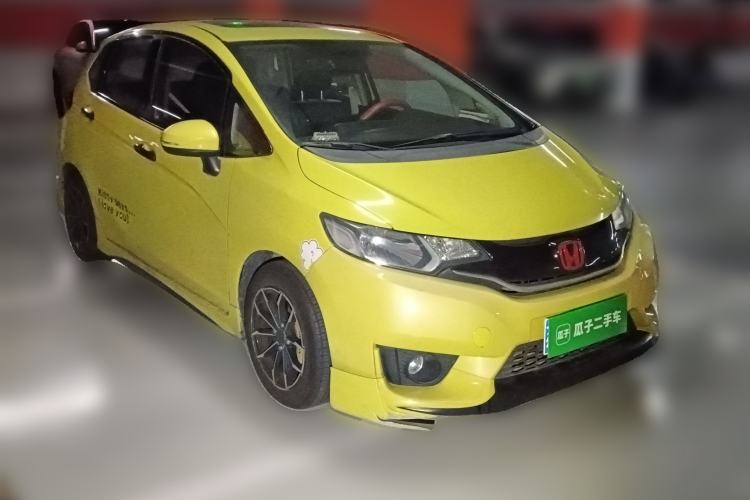 Used Honda Fit 2014 1.5L EXLI CVT Leading Model Front Right 45 Deg