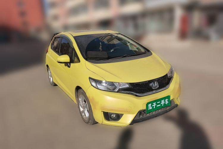 Used Honda Fit 2014 1.5L EXLI CVT Leading Model Front Right 45 Deg