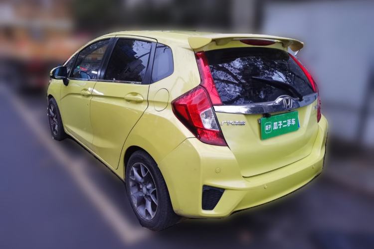 Used Honda Fit 2014 1.5L EX CVT Elite Model Rear Left 45 Deg