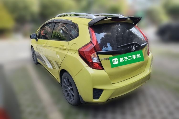 Used Honda Fit 2014 1.5L LX CVT Comfort Model Rear Left 45 Deg