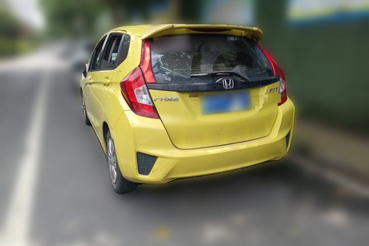 Used Honda Fit 2014 1.5L LX CVT Comfort Model Rear Left 45 Deg