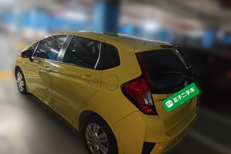 Used Honda Fit 2014 1.5L LX CVT Comfort Model Rear Left 45 Deg