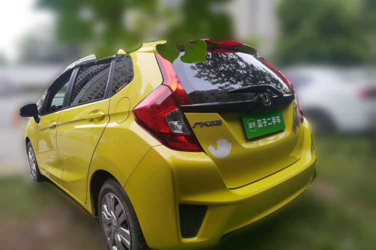 Used Honda Fit 2014 1.5L LX CVT Comfort Model Rear Left 45 Deg