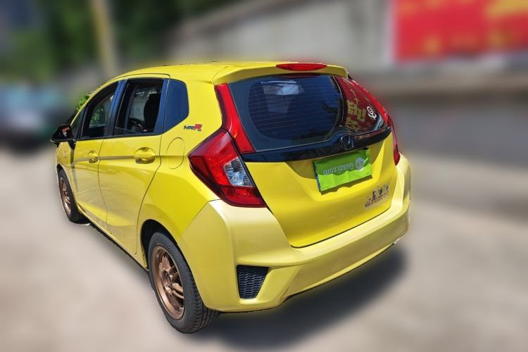 Used Honda Fit 2014 1.5L LX CVT Comfort Model Rear Left 45 Deg