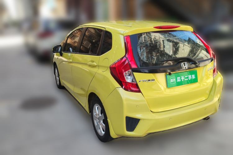 Used Honda Fit 2014 1.5L LX CVT Comfort Model Rear Left 45 Deg
