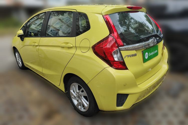 Used Honda Fit 2014 1.5L EXLI CVT Leading Model Rear Left 45 Deg