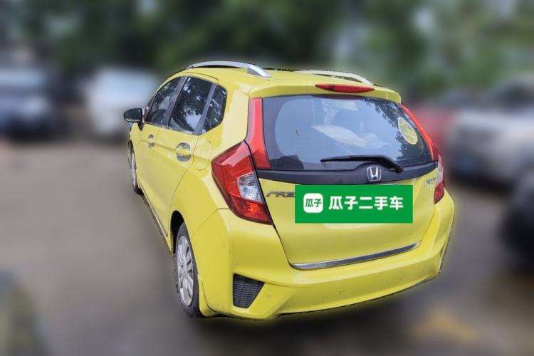 Used Honda Fit 2014 1.5L LX CVT Comfort Model Rear Left 45 Deg
