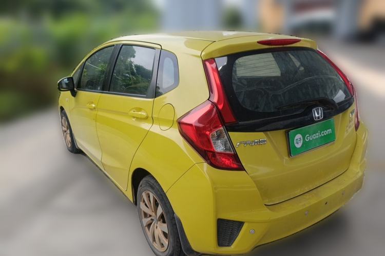 Used Honda Fit 2014 1.5L LX Manual Comfort Model Rear Left 45 Deg