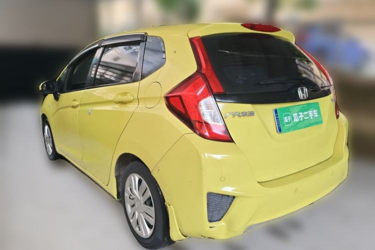 Used Honda Fit 2014 1.5L LX CVT Comfort Model Rear Left 45 Deg