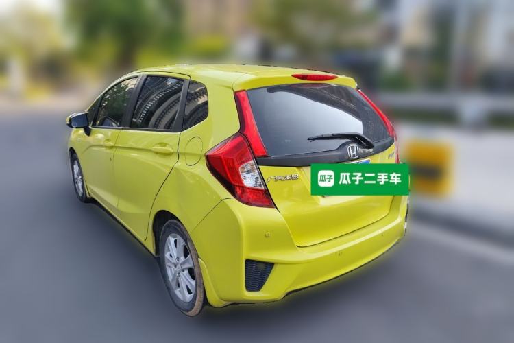 Used Honda Fit 2014 1.5L LX CVT Comfort Model Rear Left 45 Deg