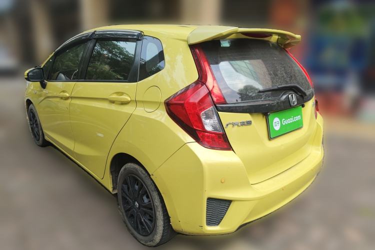 Used Honda Fit 2014 1.5L LX CVT Comfort Model Rear Left 45 Deg