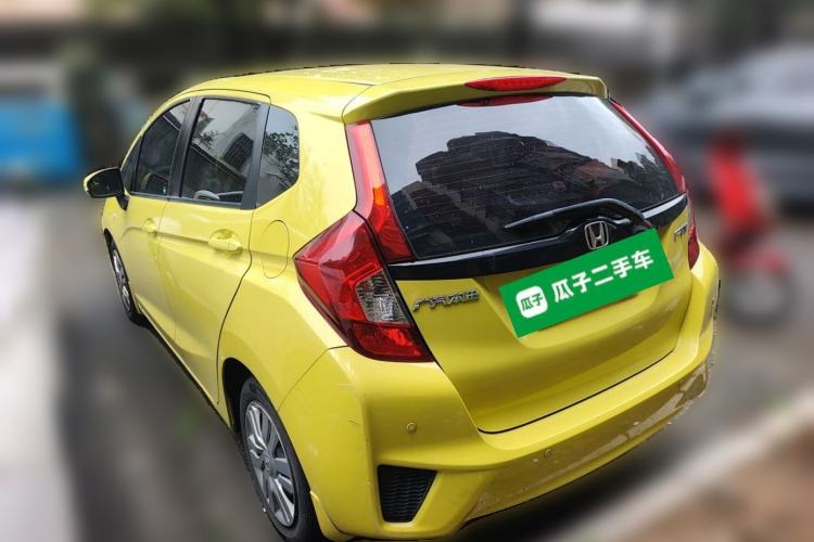 Used Honda Fit 2014 1.5L LX CVT Comfort Model Rear Left 45 Deg