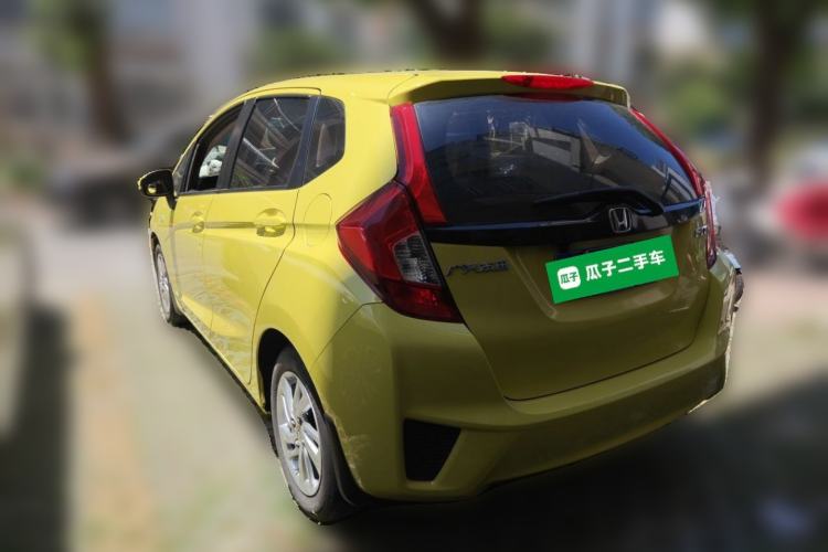 Used Honda Fit 2014 1.5L LX CVT Comfort Model Rear Left 45 Deg