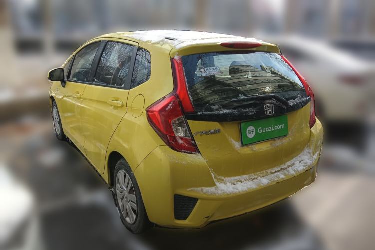 Used Honda Fit 2014 1.5L LX CVT Comfort Model Rear Left 45 Deg