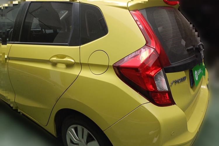 Used Honda Fit 2014 1.5L LX CVT Comfort Model Rear Left 45 Deg