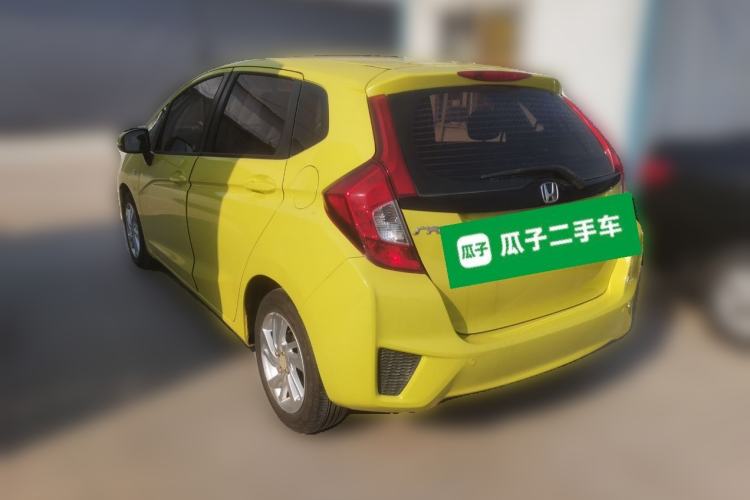 Used Honda Fit 2014 1.5L LX CVT Comfort Model Rear Left 45 Deg