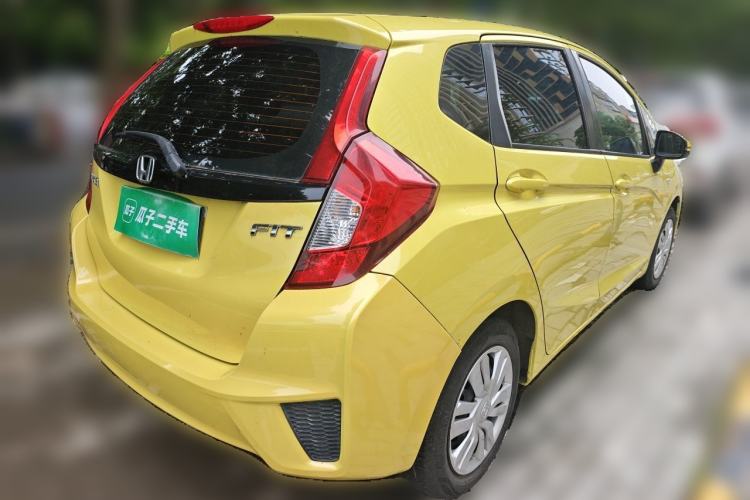 Used Honda Fit 2014 1.5L LX CVT Comfort Model Rear Right 45 Deg