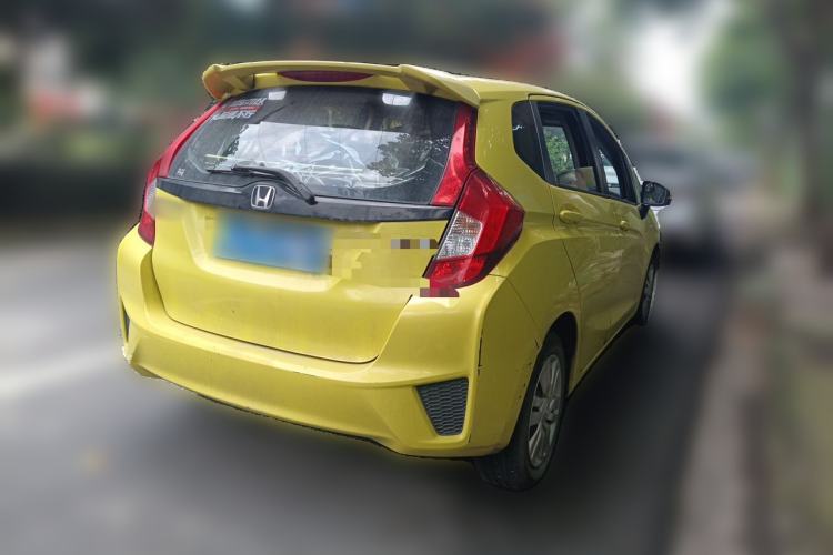 Used Honda Fit 2014 1.5L LX CVT Comfort Model Rear Right 45 Deg