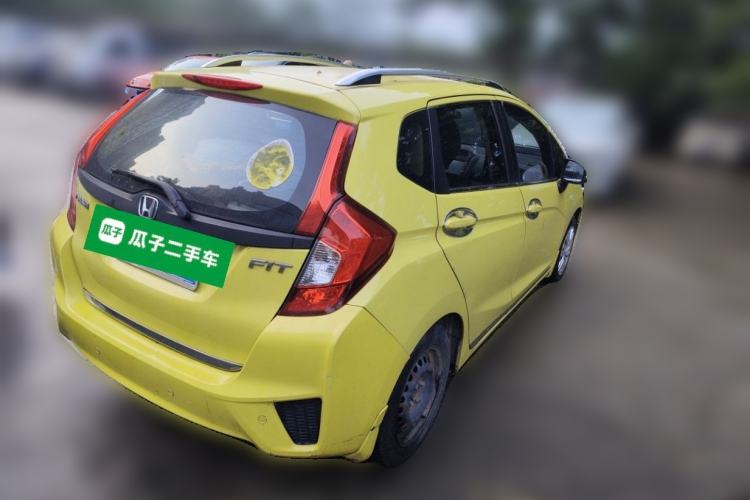 Used Honda Fit 2014 1.5L LX CVT Comfort Model Rear Right 45 Deg