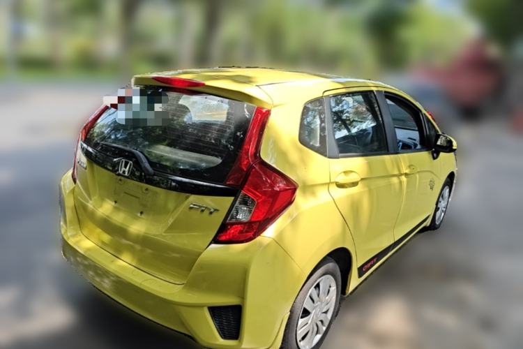 Used Honda Fit 2014 1.5L LX CVT Comfort Model Rear Right 45 Deg