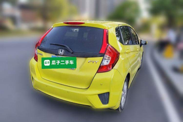 Used Honda Fit 2014 1.5L LX CVT Comfort Model Rear Right 45 Deg