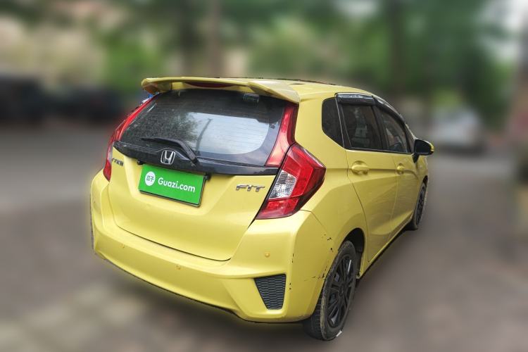 Used Honda Fit 2014 1.5L LX CVT Comfort Model Rear Right 45 Deg