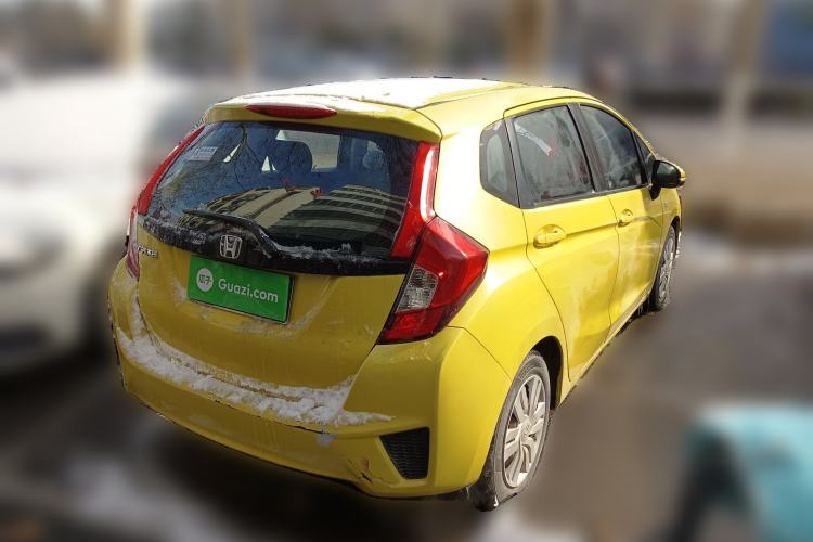 Used Honda Fit 2014 1.5L LX CVT Comfort Model Rear Right 45 Deg