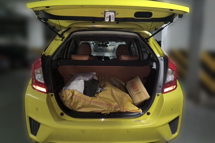 Used Honda Fit 2014 1.5L LX CVT Comfort Model Trunk