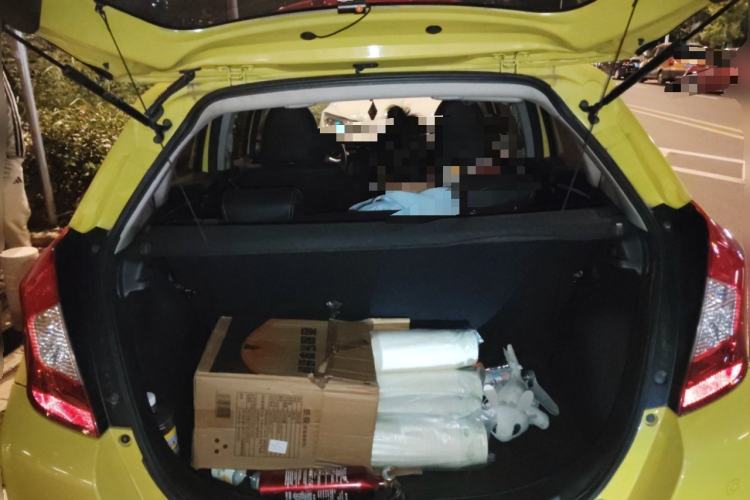 Used Honda Fit 2014 1.5L SE CVT Fashion Model Trunk