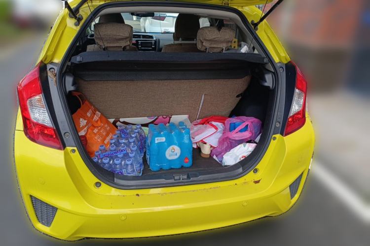 Used Honda Fit 2014 1.5L SE CVT Fashion Model Trunk