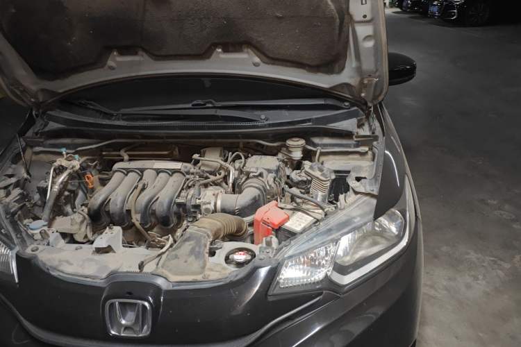 Used Honda Fit 2016 1.5L LX CVT Comfort Model Engine Bay Left