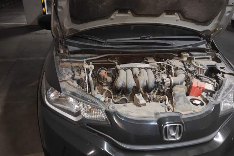 Used Honda Fit 2016 1.5L LX CVT Comfort Model Engine Bay Right