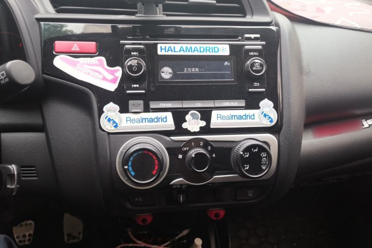 Used Honda Fit 2016 1.5L LX Manual Comfort Model Audio And AC Panel