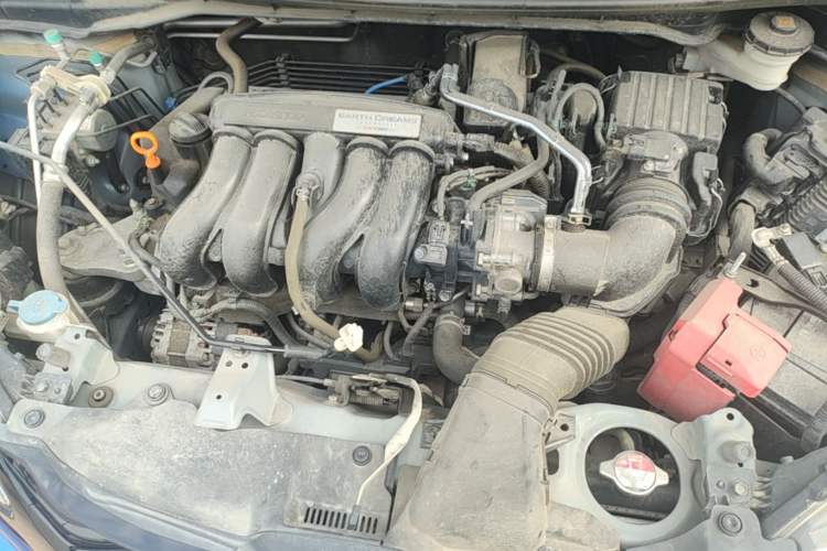 Used Honda Fit 2016 1.5L LX CVT Comfort Model Engine Bay