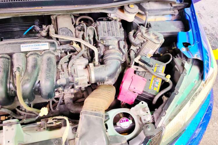 Used Honda Fit 2016 1.5L LX CVT Comfort Model Engine Bay Left