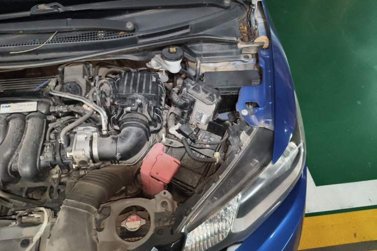 Used Honda Fit 2016 1.5L LX CVT Comfort Model Engine Bay Left
