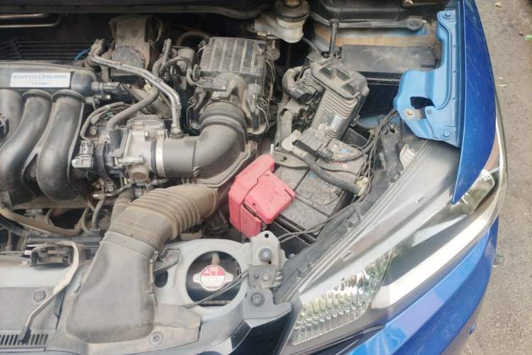 Used Honda Fit 2016 1.5L LX CVT Comfort Model Engine Bay Left