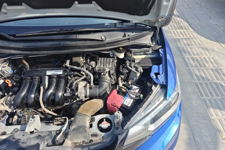 Used Honda Fit 2016 1.5L LX CVT Comfort Model Engine Bay Left