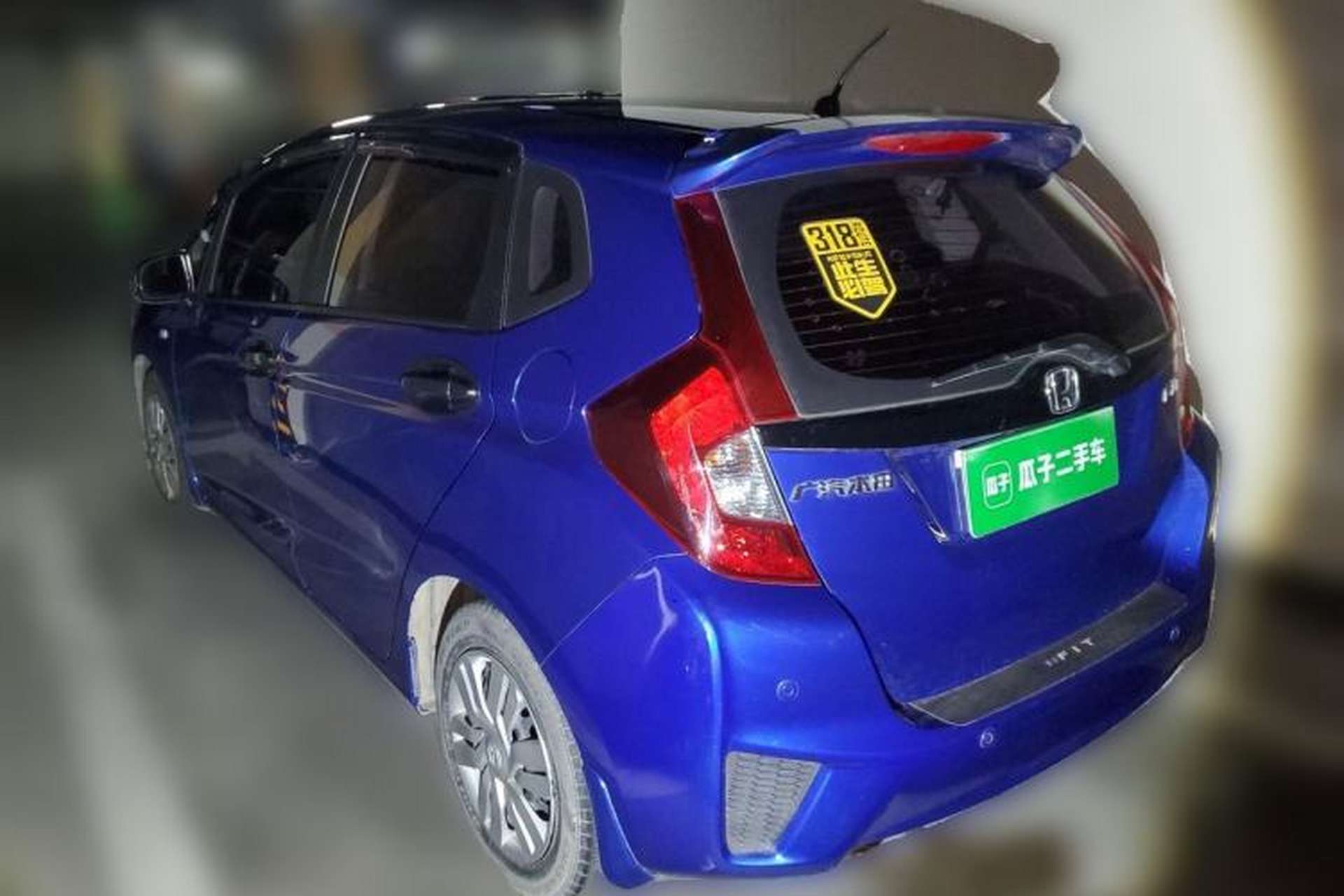 Used Honda Fit 2016 1.5L LXS CVT Comfort Sunroof Version Rear Left 45 Deg