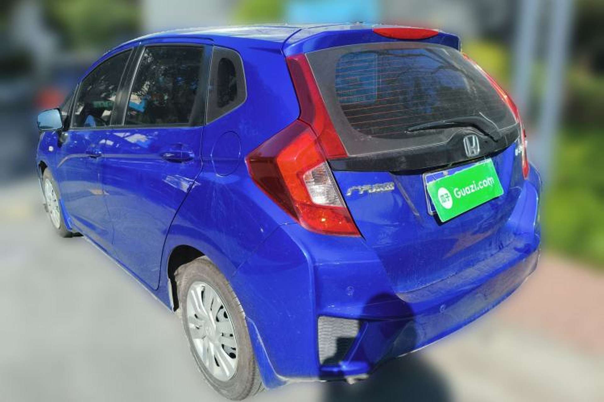 Used Honda Fit 2016 1.5L LX CVT Comfort Model Rear Left 45 Deg