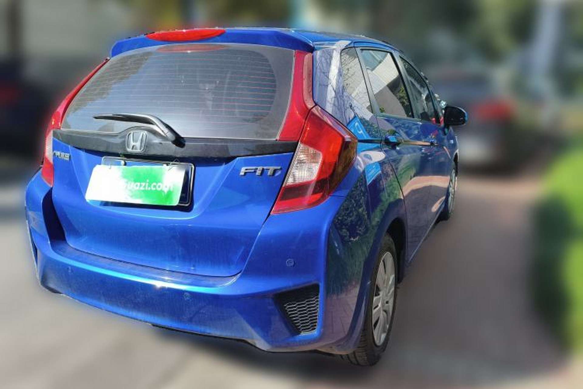 Used Honda Fit 2016 1.5L LX CVT Comfort Model Rear Right 45 Deg
